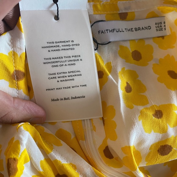 Faithfull the Brand Florence Mini Dress - Picture 6 of 7